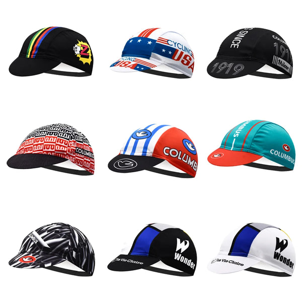 Retro Men's Cycling Caps