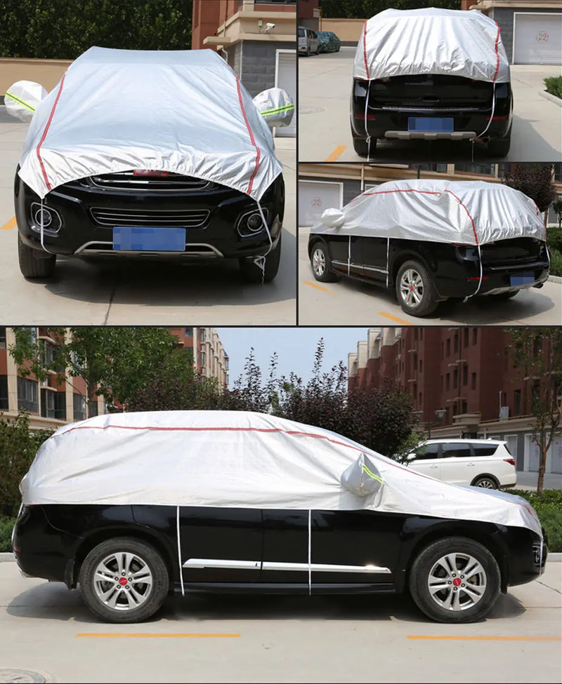 Universal Car Half Waterproof Outdoor Cover